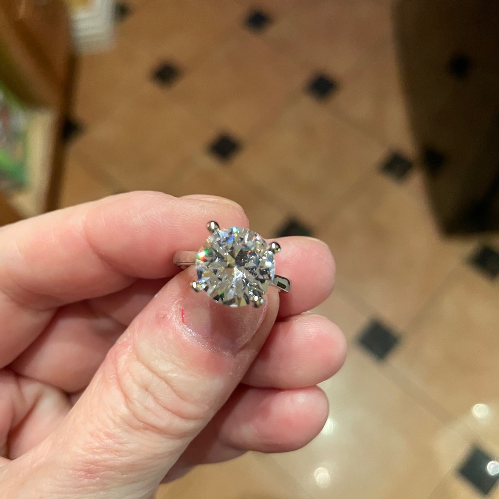 Luxury 925 Solid Silver ,Natural Gemstone Sapphire - image 2